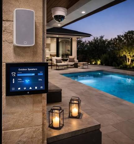 Outdoor Smart Home Automation in Dubai