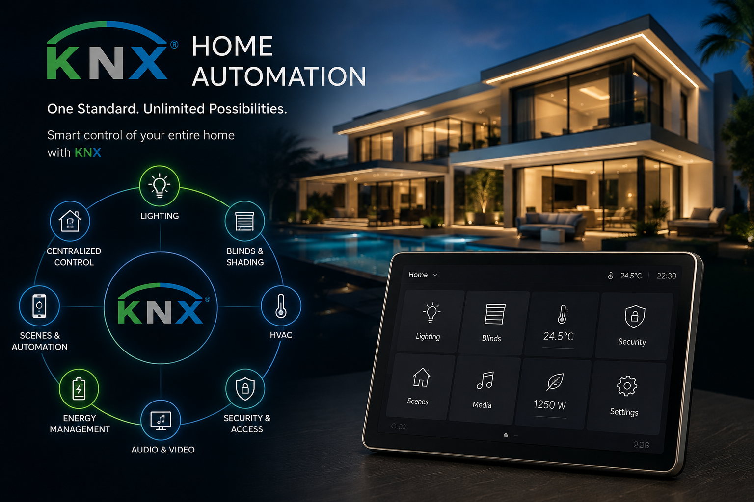 What Is KNX Home Automation and Why Is It Used in Luxury Villas?