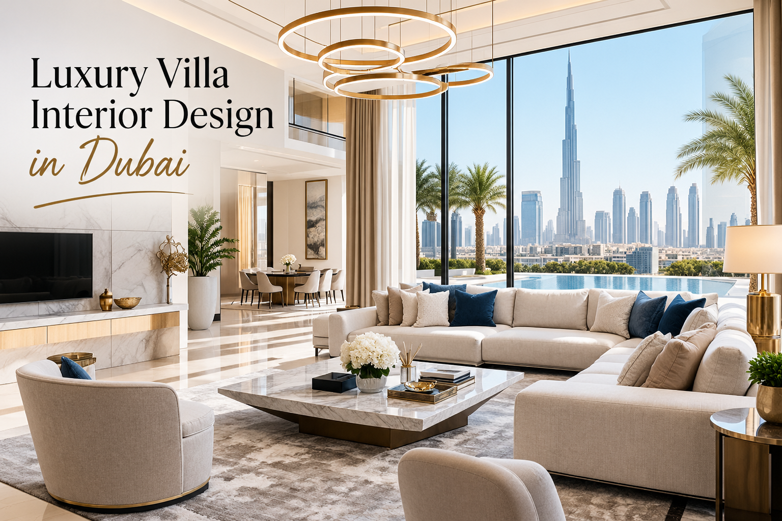 Luxury Villa Interior Design in Dubai