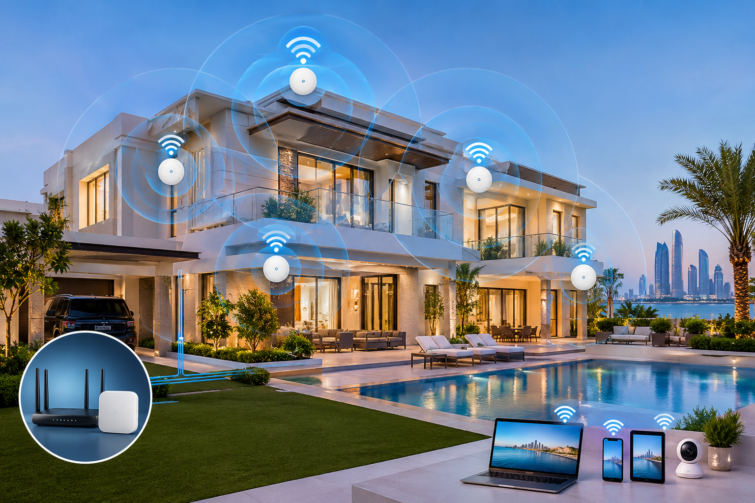 Whole-Home Wi-Fi and Network Installation
